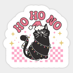 Ho Ho No Sticker